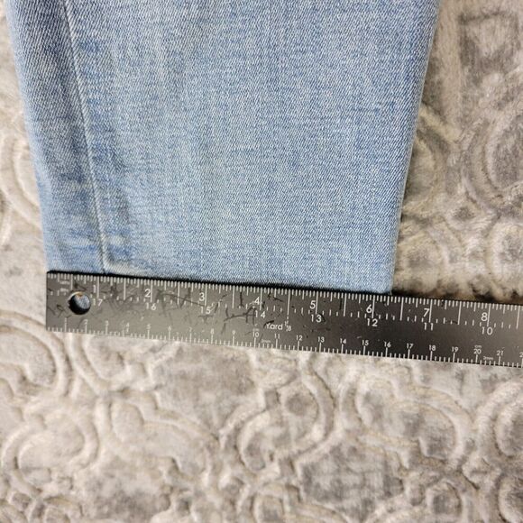 Gap Jeans Mens 34X32 Blue Skinny Denim Pants Mid Rise Light Wash Adult Casual - Picture 16 of 16